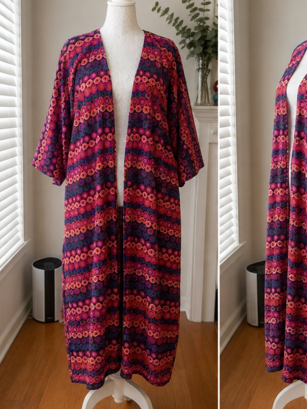 JIBRI Crochet Duster | Missoni Deadstock | Plus Size Designer